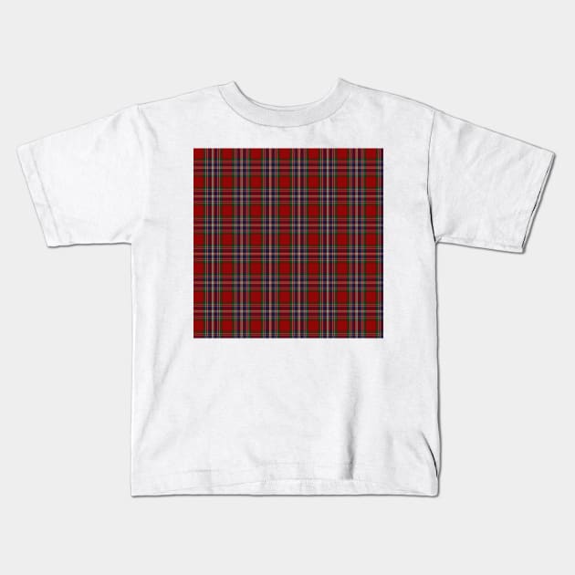 MacFarlane Clan Tartan (McFarlane) Kids T-Shirt by clantartans